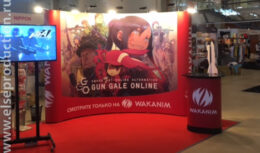 Застройка и декорационное оформление стендов BUSINESS CAR, JAPONICA, WAKANIM на фестивале Японской культуры HINODE POWER JAPAN (апрель 2018, ВДНХ – павильоны В и С)