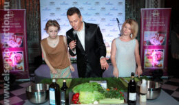 Презентация нового летнего меню класса «Империал» для авиакомпании «ТРАНСАЭРО» (май 2014, Ресторан «Каста Дива»)