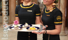 Презентация нового летнего меню класса «Империал» для авиакомпании «ТРАНСАЭРО» (май 2014, Ресторан «Каста Дива»)