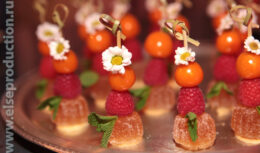 Презентация нового летнего меню класса «Империал» для авиакомпании «ТРАНСАЭРО» (май 2014, Ресторан «Каста Дива»)