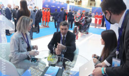 Застройка выставочного стенда и создание видеоконтента для АО «ГЛОНАСС» на выставке «Транспорт России — 2021» (ноябрь 2021, Гостиный Двор, Москва)