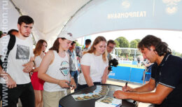 Зона активностей для Газпромбанка и РФС в рамках ВК ФЕСТ 2022 (июль 2022, ЦПКиО им.Горького, Москва)